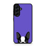 Purple Boston Terrier Samsung Galaxy A56 Case