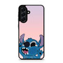 Stitch Funny Hitting Glass Samsung Galaxy A56 Case