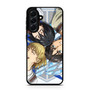Attack on Titan Eren Mikasa Armin Smile Samsung Galaxy A56 Case