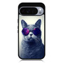 Hipster Cat With Galaxy Glasses Google Pixel 10 Pro Case