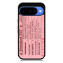 pink disneyland ticket Google Pixel 10 Case