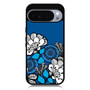 Blue Flora Motif Google Pixel 10 Pro Case