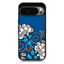 Blue Flora Motif Google Pixel 10 Pro XL Case
