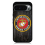 US Marine Corps in Wood Art Google Pixel 10 Pro XL Case