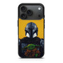 The Mandalorian Boba Fett and Baby Yoda Art iPhone 17 Pro Max Case