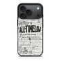 All Time Low Lyrics iPhone 17 Pro Max Case