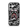Bape Shark Black Camo iPhone 17 Case