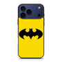 Batman Logo in Yellow iPhone 17 Pro Case
