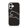 black puma half logo iPhone 17 Case