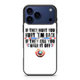 Captain America's Quote iPhone 17 Pro Case