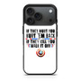 Captain America's Quote iPhone 17 Pro Max Case