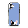 Cute French Bulldog Light Blue iPhone 17 Case