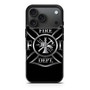 Firefighter silver crest iPhone 17 Pro Max Case