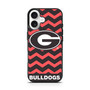 Georgia Athletics American Football 3 iPhone 17 Case