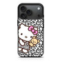 hello kitty leopard background iPhone 17 Pro Max Case