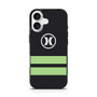 Hurley Soft Green Strip iPhone 17 Case