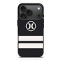 Hurley White Strip iPhone 17 Pro Max Case