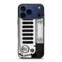 Jeep Wrangler White iPhone 17 Pro Case