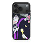 Maleficent evil face floral iPhone 17 Pro Max Case