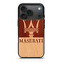 maserati wood iPhone 17 Pro Max Case