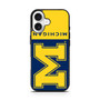 Michigan Wolverines 3 iPhone 17 Case