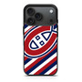 Montreal Canadiens Strips iPhone 17 Pro Max Case