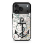 Nautica map and anchor iPhone 17 Pro Max Case