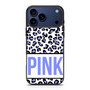 Pink Blue Leopard iPhone 17 Pro Case