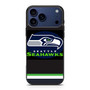 Seattle seahawks logo green strip iPhone 17 Pro Case