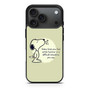 Snoopy Quotes iPhone 17 Pro Max Case