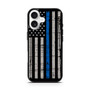 The Thin Blue Line USA Flag iPhone 17 Case