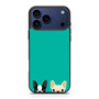 Watching Boston Terrier & French Bulldog iPhone 17 Pro Case