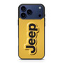 Yellow Jeep Plat iPhone 17 Pro Case