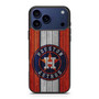 Huston Astros In Wood Art iPhone 17 Pro Case