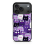 Purple Cat Collage iPhone 17 Pro Max Case