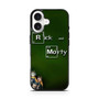 Rick and Morty Breaking Bad Style iPhone 17 Case