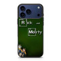 Rick and Morty Breaking Bad Style iPhone 17 Pro Case