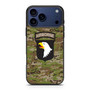 101st Airborne Division in Camo iPhone 17 Pro Case