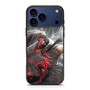 Denji Devil Mode in Rain iPhone 17 Pro Case