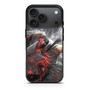 Denji Devil Mode in Rain iPhone 17 Pro Max Case