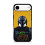 The Mandalorian Boba Fett and Baby Yoda Art iPhone Air Case