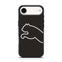 black puma half logo iPhone Air Case