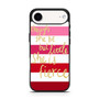 pink strip quotes iPhone Air Case