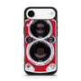Red Rolleiflex Dual lens iPhone Air Case