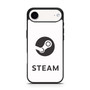 Steam Logo White iPhone Air Case