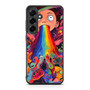 Psychedelic Rick and Morty Samsung Galaxy S25 FE Case
