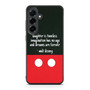 Walt Disney Quotes Samsung Galaxy S25 FE Case