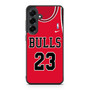 bulls basketball jersey Samsung Galaxy S25 FE Case