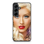 Christina Aguilera Red Lips Samsung Galaxy S25 FE Case