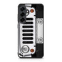 Jeep Wrangler White Samsung Galaxy S25 FE Case